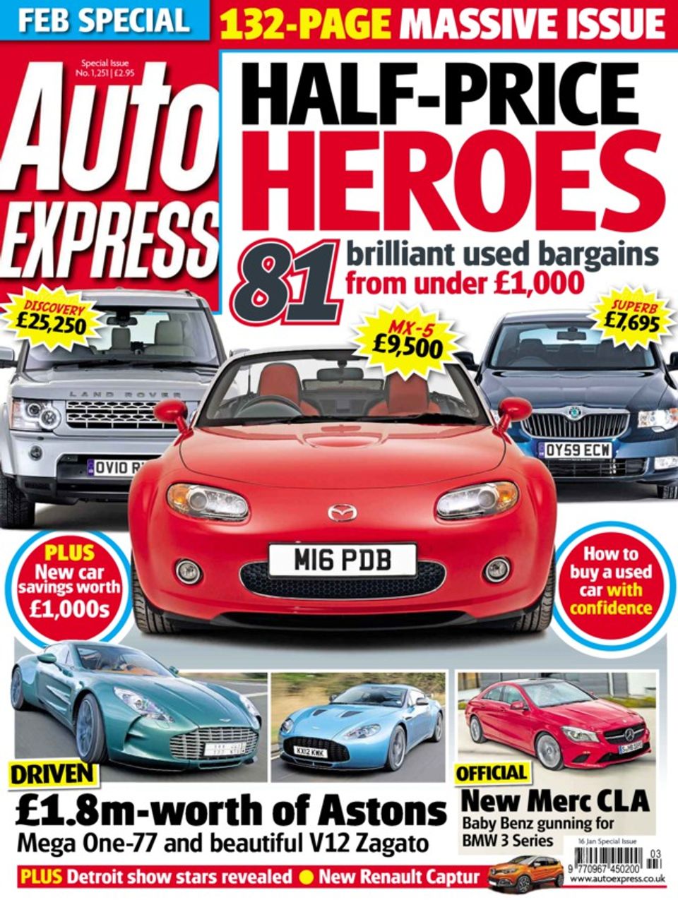 Auto ExpressJanuary 16,2013 Magazine Get your Digital Subscription